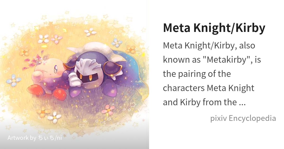 meta knight and kirby fight