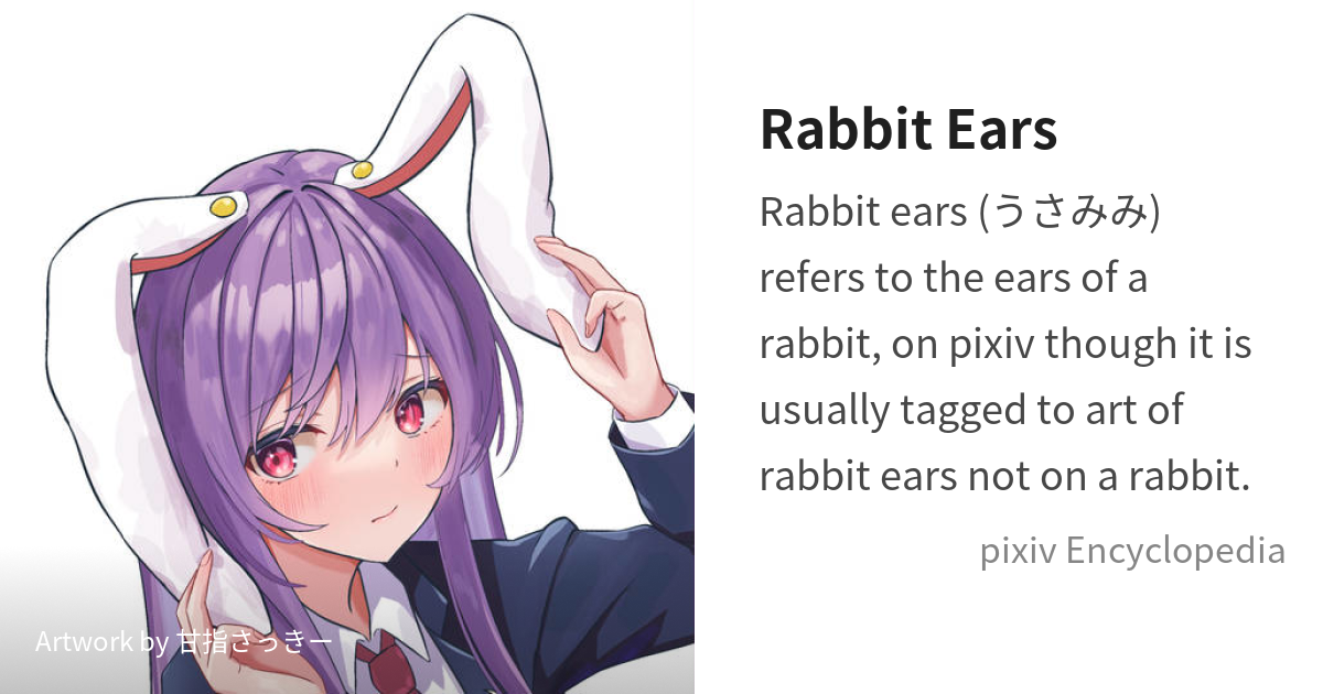 absolute duo tsukimi rito animal ears bunny ears character design