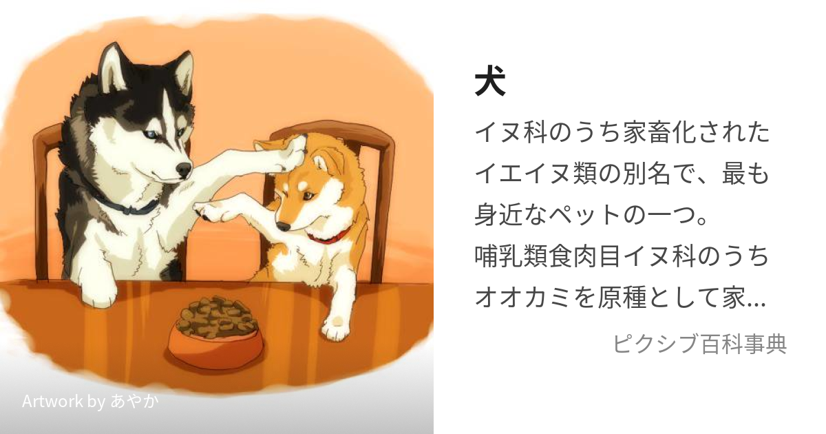 犬 (いぬ)とは【ピクシブ百科事典】