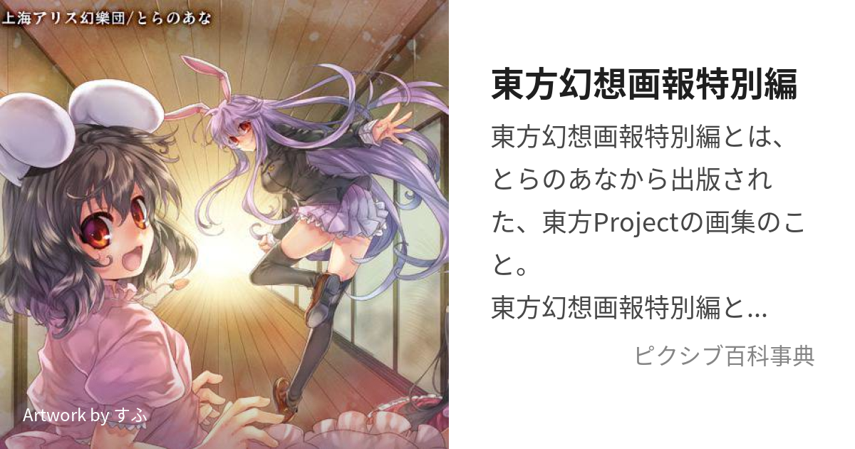 東方project 公式書籍と東方幻想画報セット