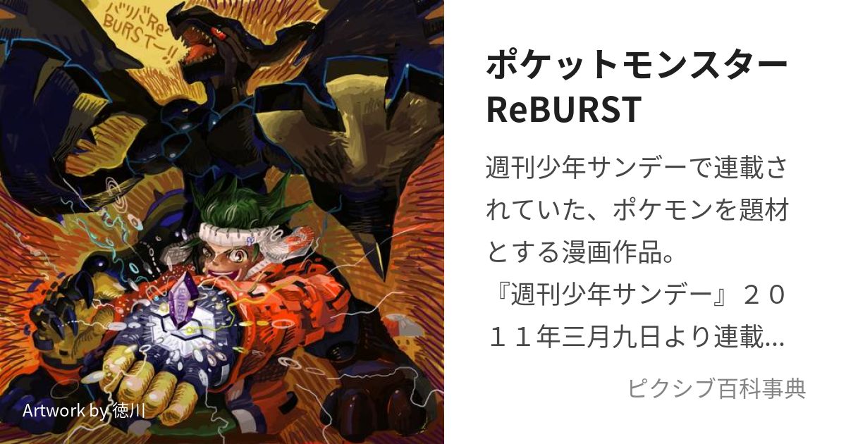 ポケットモンスターReBURST (ぽけっともんすたーりばーすと)とは【ピクシブ百科事典】