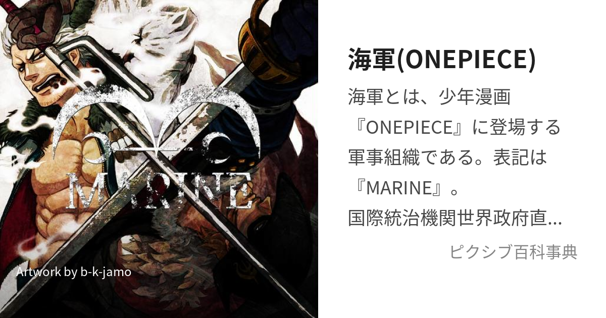 海軍 Onepiece かいぐん とは ピクシブ百科事典