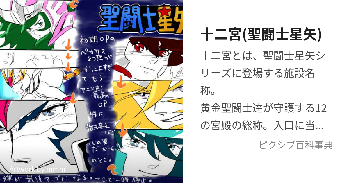 十二宮(聖闘士星矢) (じゅうにきゅう)とは【ピクシブ百科事典】