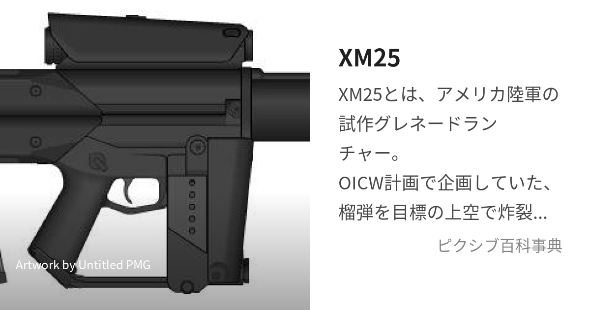 XM25 (えっくすえむにご)とは【ピクシブ百科事典】