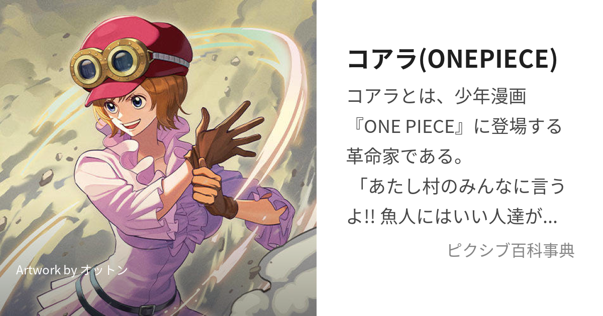 コアラ(ONEPIECE) (こあら)とは【ピクシブ百科事典】