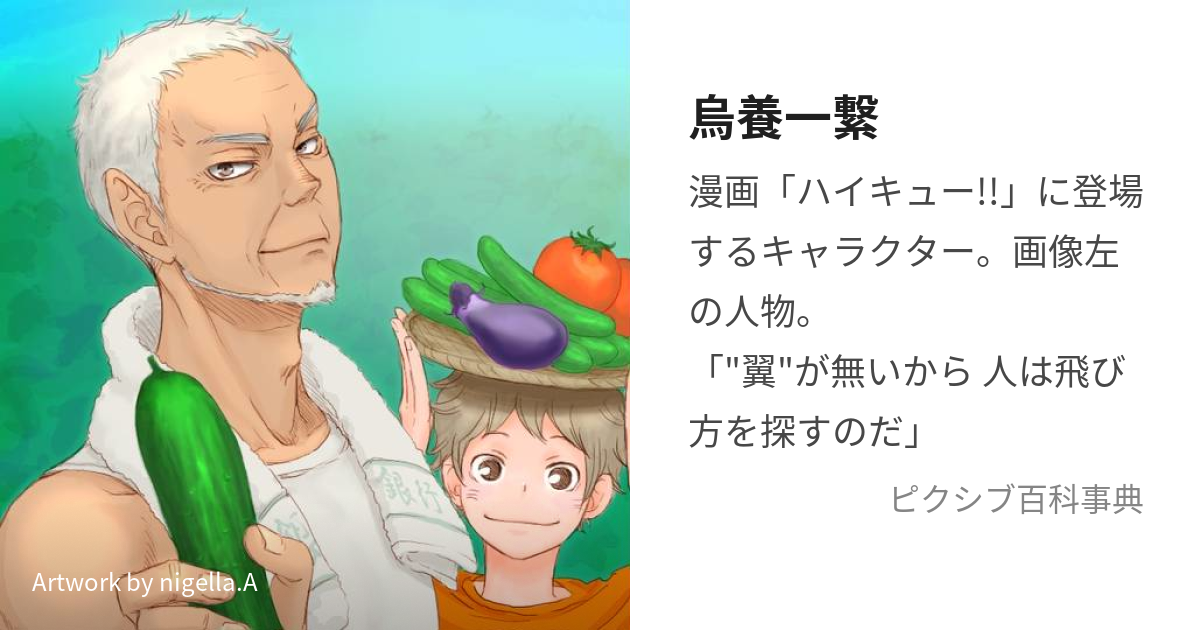 烏養一繋 (うかいいっけい)とは【ピクシブ百科事典】