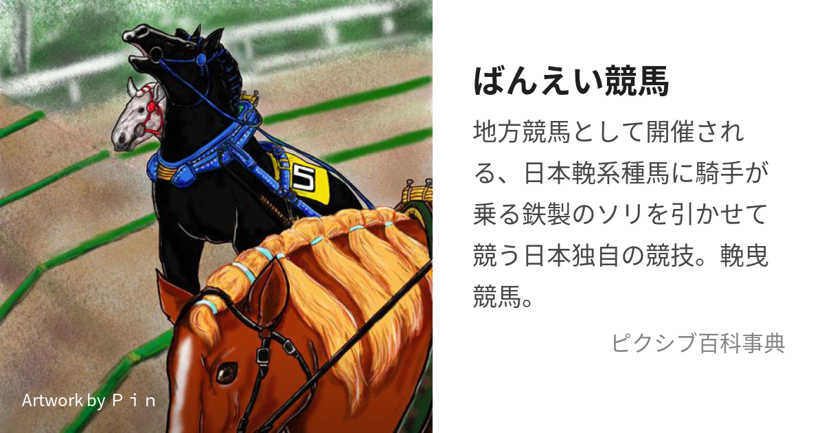 ばんえい競馬 (ばんえいけいば)とは【ピクシブ百科事典】