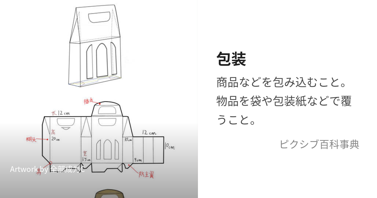 包装 (ほうそう)とは【ピクシブ百科事典】