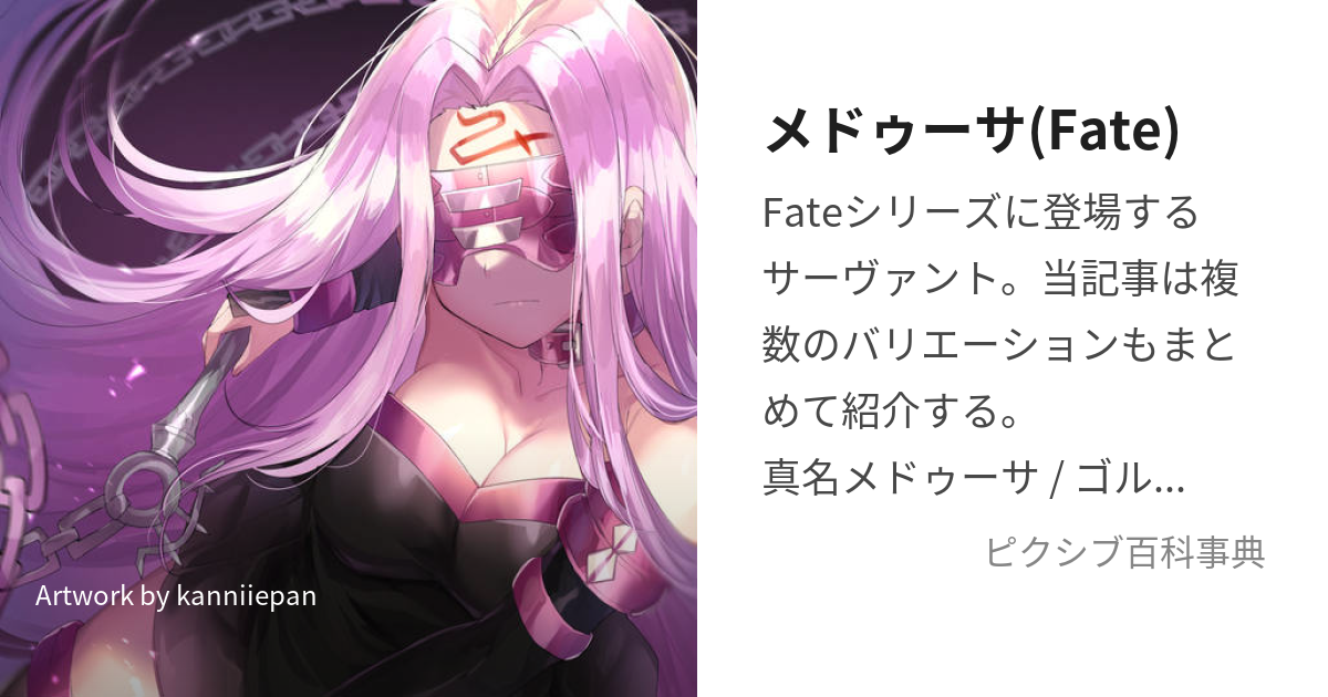 メドゥーサ(Fate) (めどぅーさ)とは【ピクシブ百科事典】