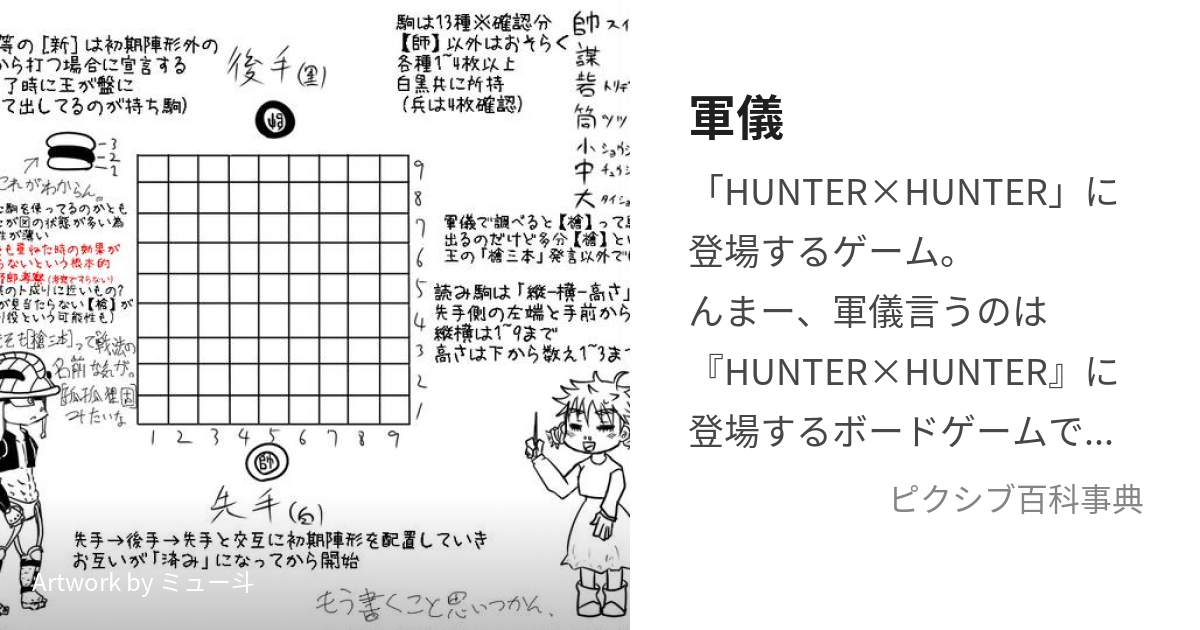 軍儀 (ぐんぎ)とは【ピクシブ百科事典】