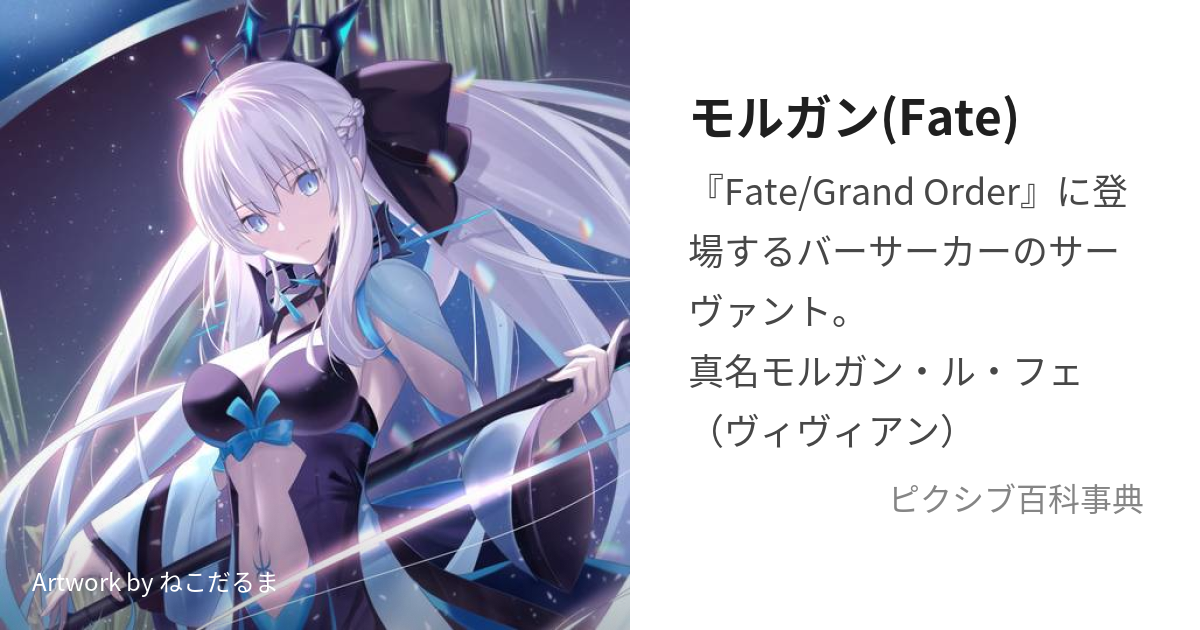 モルガン(Fate) (もるがん)とは【ピクシブ百科事典】