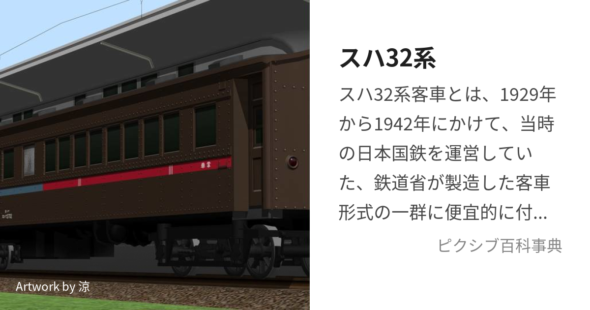 日本国有鉄道32系鋼製２等客車　形式スロ43