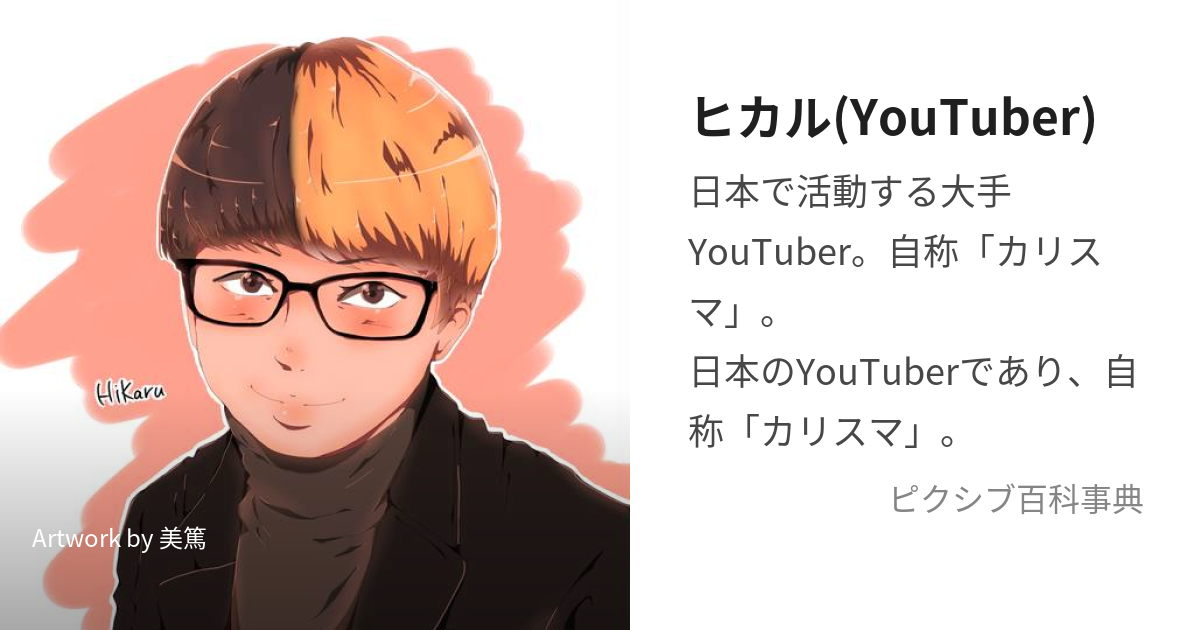 ヒカル YouTuber カルピン CD 賛否両論✴︎ - タレントグッズ