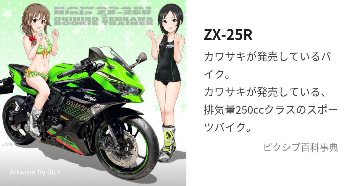 ZX-25R (ぜっとえっくすとぅえんてぃふぁいぶあーる)とは【ピクシブ 