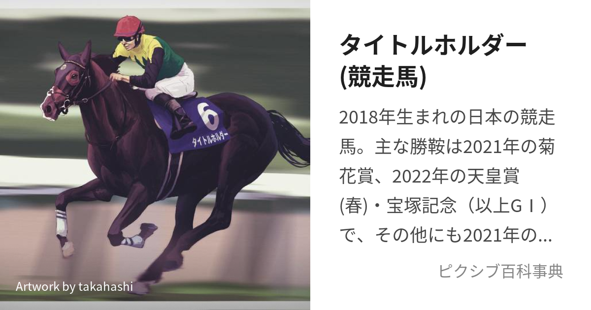 JRA 想い出馬券ホルダー 天皇賞・春 春天 タイトルホルダー ハヤヤッコ