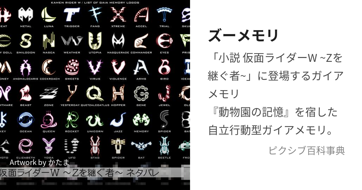 ズーメモリ (ずーめもり)とは【ピクシブ百科事典】